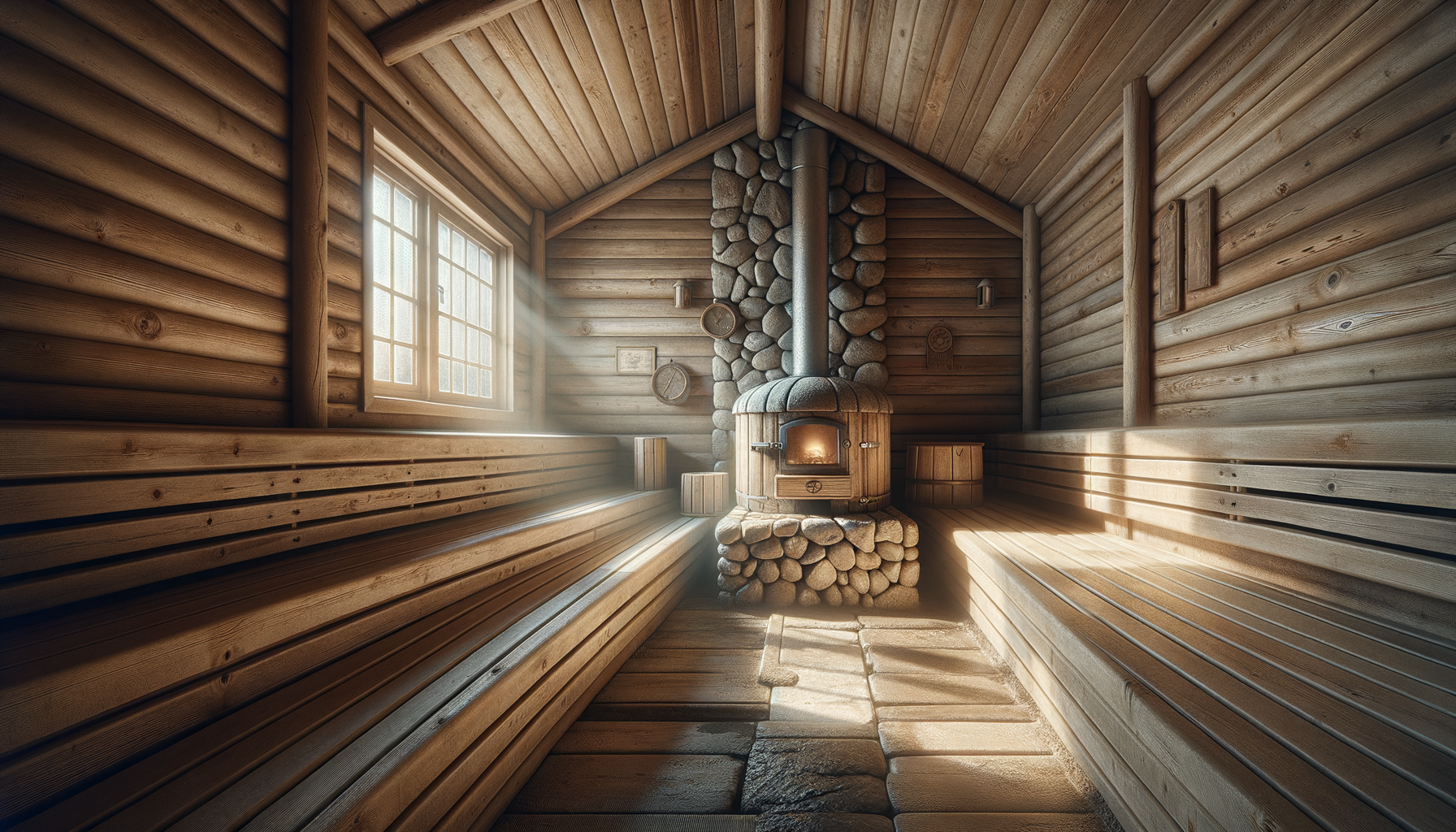 sauna room